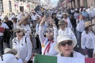 Advierten en marcha en Michoacán: 'Ya despertaron al tigre'