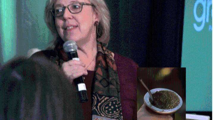 Green Party Photoshops Yerba Mate into Elizabeth May's Hand