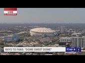 Roof of Tropicana Field is officially complete