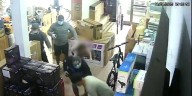 El video de un salvaje robo en una tienda de Solano: embistieron a una nena y le apuntaron con un arma en la cabeza