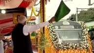 PM Modi flags off four new Vande Bharat trains in Varanasi