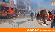 Falta de hidrantes retrasó más de dos horas el control del incendio en Challhua