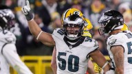 Eagles’ Jaelan Phillips ‘super excited’ for 1st home game at Linc