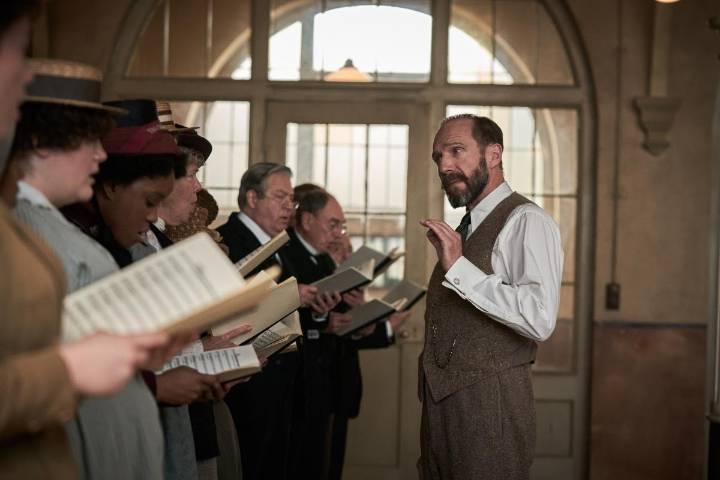 The Choral review: Ralph Fiennes is a choirmaster with a past in this stirring but low