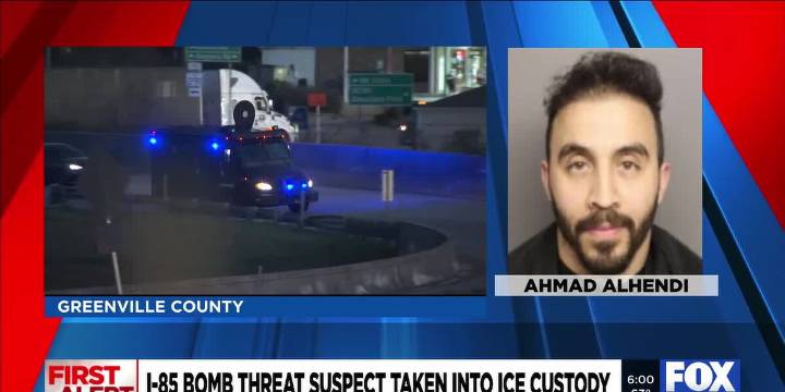 Man pleads guilty to I-85 bomb threat, taken into ICE custody, officials say
