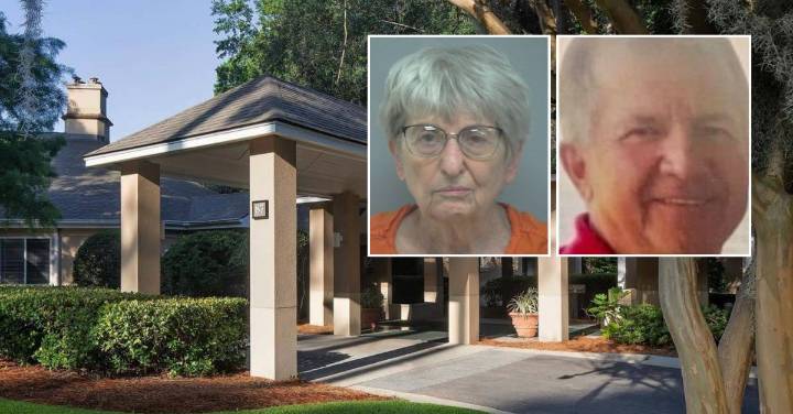 82-year-old woman accused of plotting husband's murder walks free on bond to Hawaii