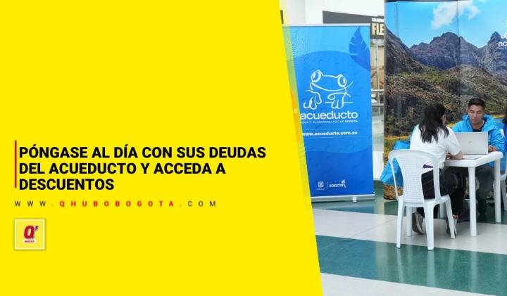 Póngase al día con sus deudas del acueducto y acceda a descuentos