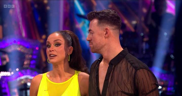 Strictly's Vicky Pattison supported by co-stars as she issues emotional apology