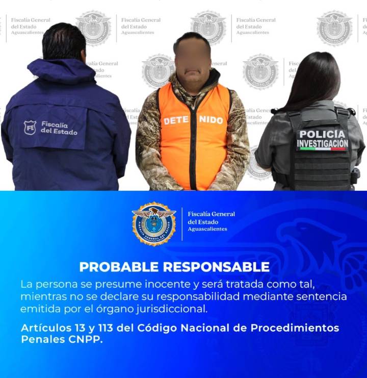 Detienen en Aguascalientes a ex policía municipal de Lagos de Moreno buscado por homicidio y abuso de autoridad