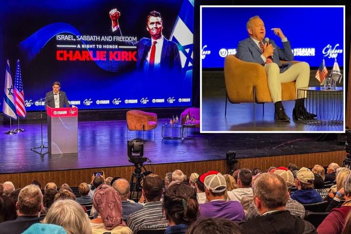 Hundreds gather to honor Charlie Kirk in Jerusalem