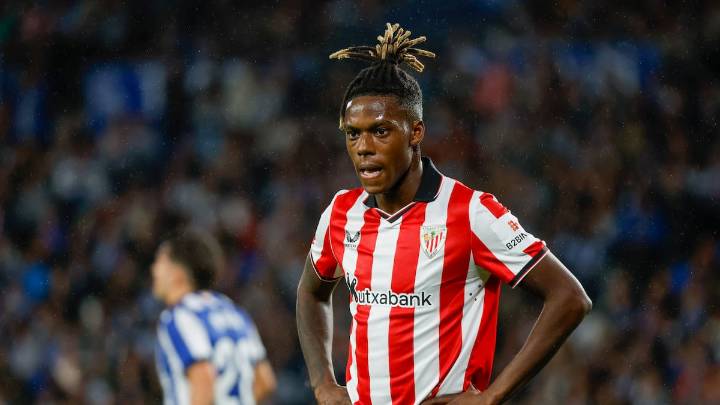 Alarma Nico Williams: el delantero es seria duda para la cuarta jornada de Champions