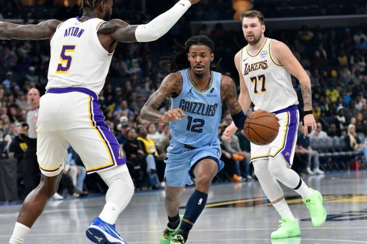 Grizzlies suspend Ja Morant for one game following Lakers loss