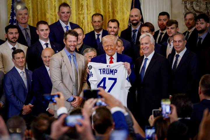 President Trump invites Dodgers to White House after World Series win