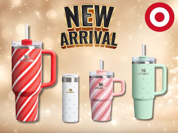 Stanley is making the holidays more festive with adorable new tumblers you can only get at Target