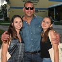 Alex Rodriguez Rare Public Appearance with Daughters 