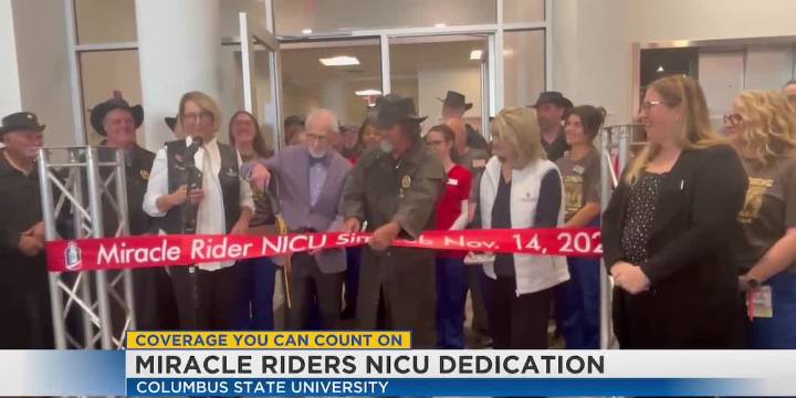 Miracle Riders NICU Dedication