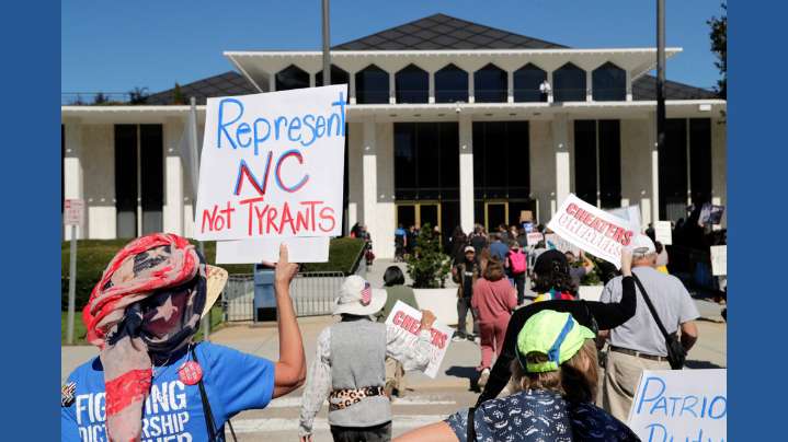 Judges allow North Carolina to use a map drawn in bid to give Republicans another US House seat