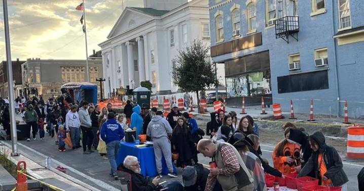 Winchester first responders join in the Halloween fun, reminding kids they're "the good guys"