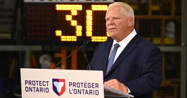 oug Ford blasts Olivia Chow over complaints about road signs