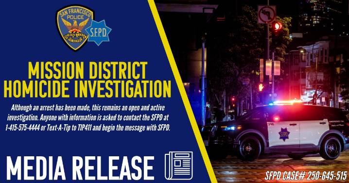 Larry Hudgson Jr. Arrested For Fatal Mission District Shooting