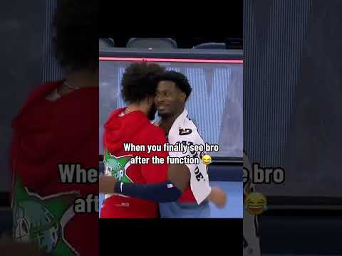 When you finally see bro after the function 😂