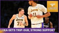LUKA TRIPLE-DOUBLE, LaRavia's 25 Bench Points FUEL Lakers' 130