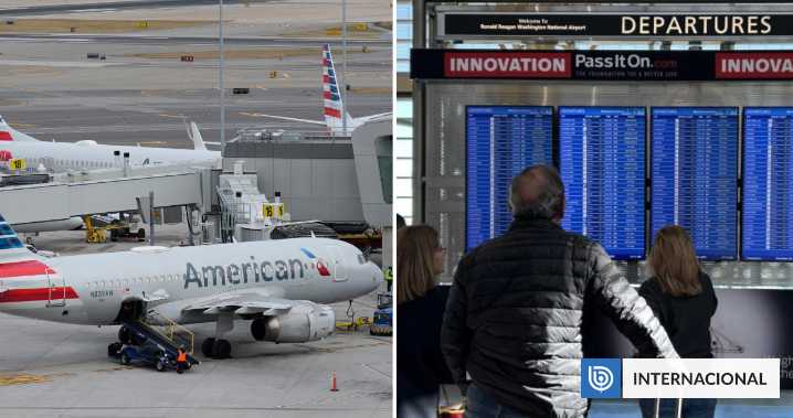 EEUU inicia cancelación parcial de vuelos por cierre de gobierno: 4.000 aviones quedarían en tierra