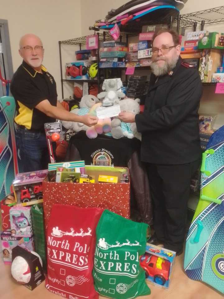 Salvation Army’s Toy Project gets boost from Klassic Kruizers