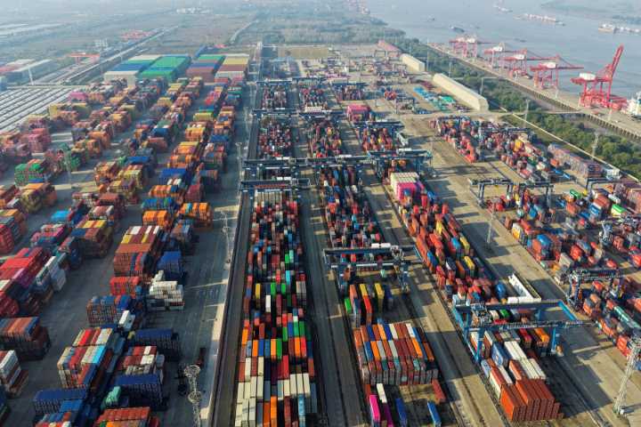 China has a network of ports encircling the globe