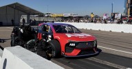 NASCAR showcases EV prototype at Phoenix Raceway with pit stop challenge