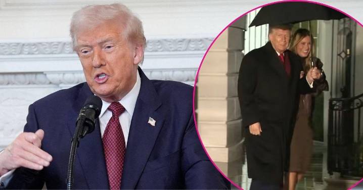 Donald Trump’s ‘Drunk’ Stumble With Melania Sparks Health Speculation