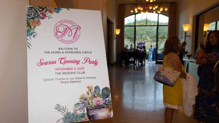 Muses of the McCallum Theatre celebrate with season opening party