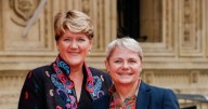 Clare Balding issues warning to co-star as 'he's always had a thing' for her wife Alice