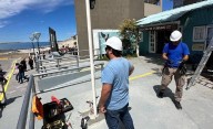 Se instaló una estación de recarga solar en Puerto Pirámides
