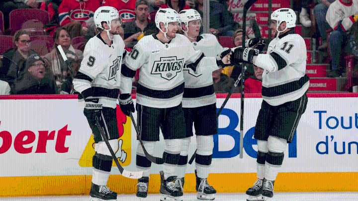 Kings get 3 quick goals in 2nd period, surge past Canadiens