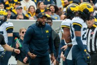 3 things we learned: Sherrone Moore won’t be trapped looking ahead