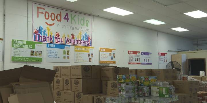 Food4Kids sees surge in demand ahead of Thanksgiving as families face SNAP delays, rising food costs