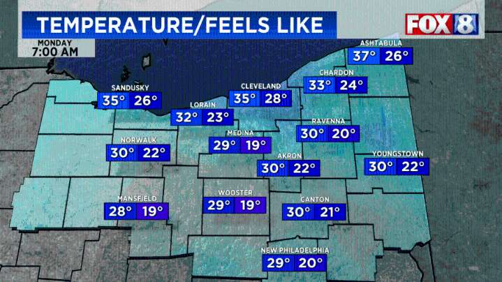 Forecast: Flurries, wintry mix possble in snowbelt