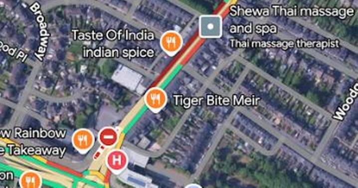 Live updates as police shut Stoke-on-Trent road