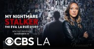 Actress Eva LaRue talks about her real-life stalking situation, depicted in a new documentary