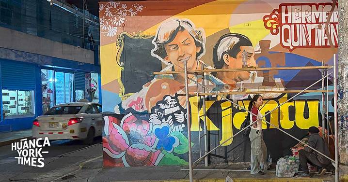 Con nuevo mural restablecen homenaje en vida a ‘Kjantu Perú’ de los hermanos Quintanilla
