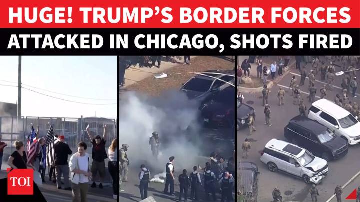 US: Shooter Opens Fire At Trump’s Border Patrol Agents In Chicago During Big Immigration Raid
