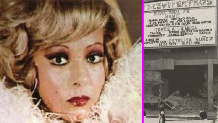 El día que Silvia Pinal vio su teatro destruido y tuvo que consolar a Emilio Azcárraga