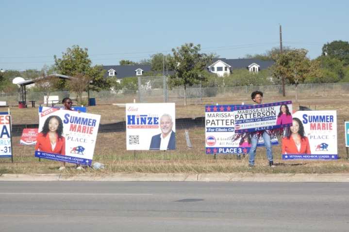 Patterson and Fishback lead race for Cibolo ...