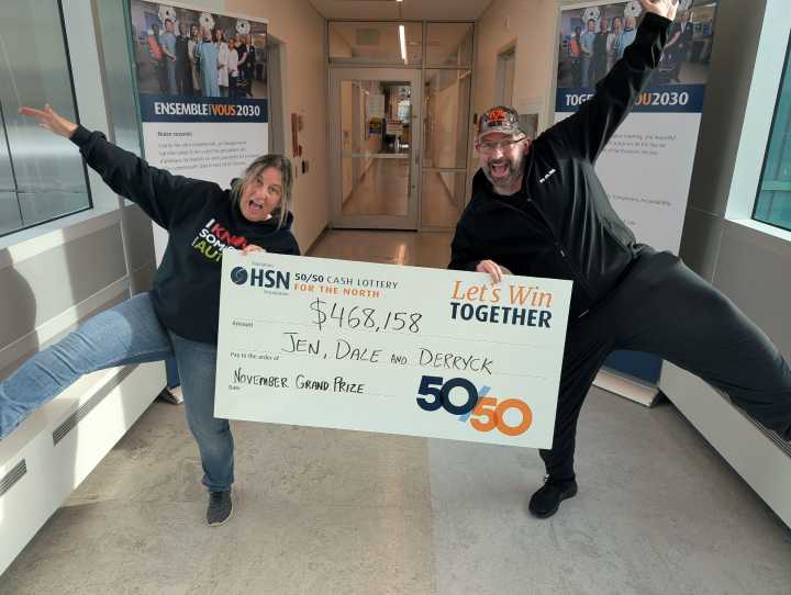 One phone call this Sudbury woman was happy (eventually) to accept