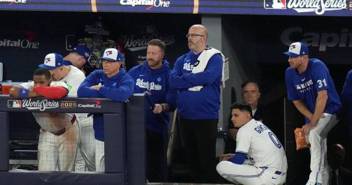 Toronto paying their wagers after World Series loss