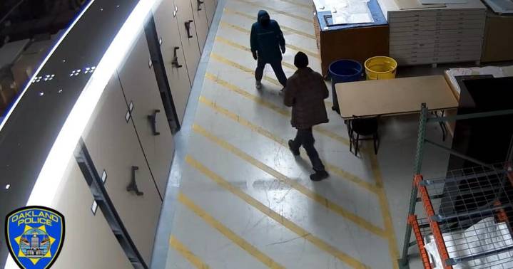 FBI, police release footage of 2 suspects in Oakland Museum of California heist