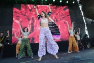 La pionera del tapping en el país sorprendió en el festival de LA NACION