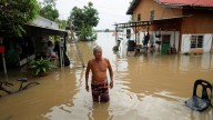 Tens of thousands displaced as floods sweep across South Asia