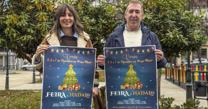 La Feria de Nadal reunirá 20 expositores en Verín